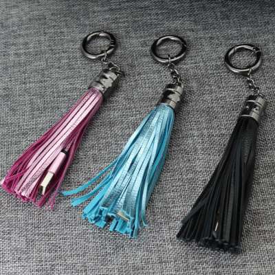 Free sample android keychain charger USB cable for power bank